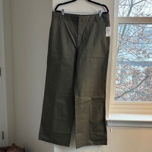 Good American Olive Green Pants
